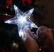 Vianočná svietiaca hviezda - studené svetlo