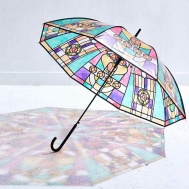Dáždnik so vzorom - vitráž