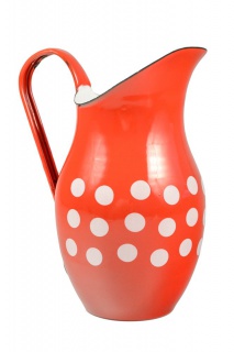 Smaltovaný džbán 2,5 l - bodky