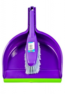 Metlička s lopatkou - fialový