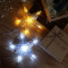 Vianočná svietiaca hviezda - teplé svetlo