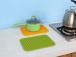 Kuchynská silikónová podložka - zelená