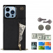 Puzdro s peňaženkou a popruhom - iPhone 14 Pro Max, iPhone 15 Pro Max