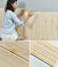3D tapeta - svetlé drevo